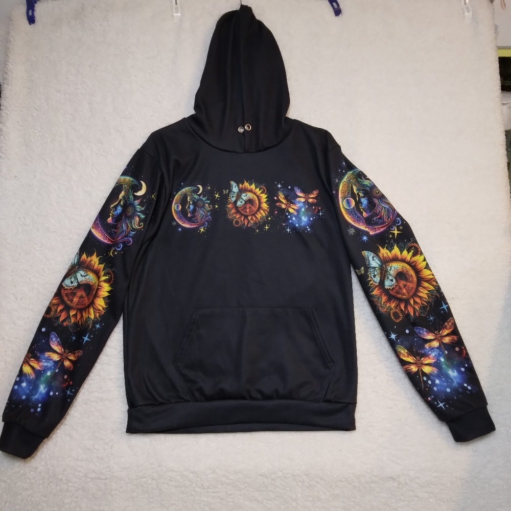 Dragonfly Hippie Women's Hoodie- Medium